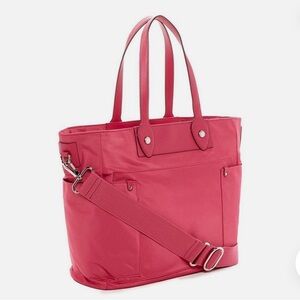 Marc by Marc Jacobs Pink Preppy Nylon Elizababy Diaper Bag Tote -Great Condition